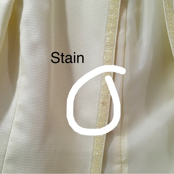 NIPON BOUTIQUE 3 PIECE YELLOW DRESS SUIT WITH SKIRT, TANKTOP & JACKET Size 4 - Picture 10 of 13